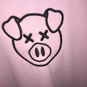 Shane Dawson Pink piggy hoodie